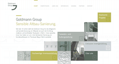 Desktop Screenshot of goldmann-group.de
